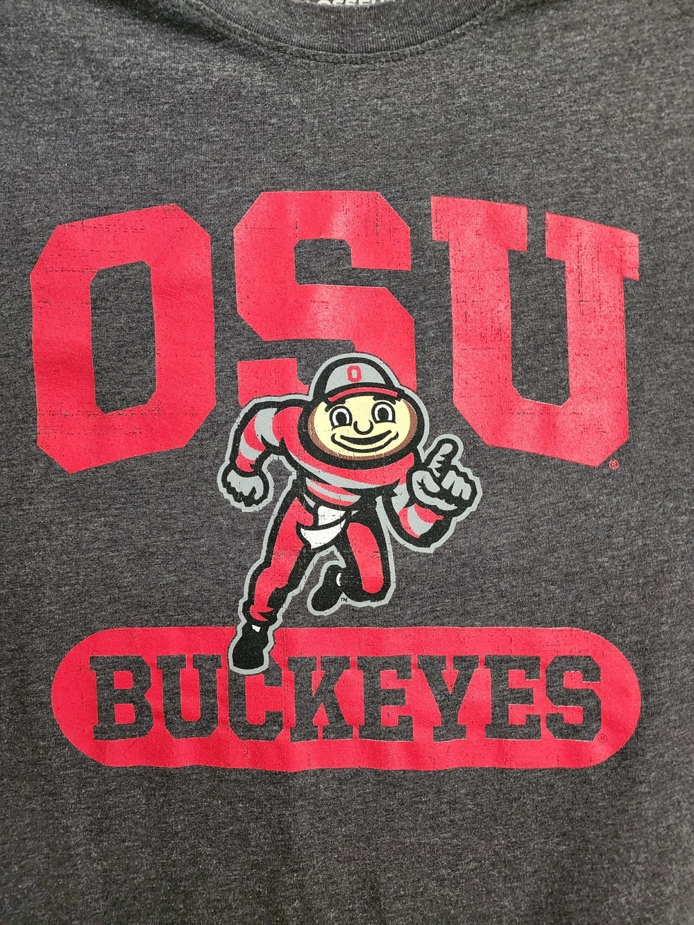 Ohio State Buckeyes OSU Colosseum Gray Graphic Tee Shirt Men’s L - Picture 9 of 10